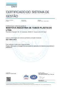 Certificado ISO 14001