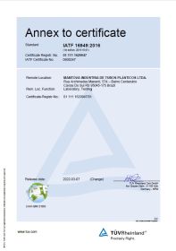 Certificado IATF 16949 - Laboratório Interno