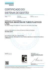 Certificado ISO 9001