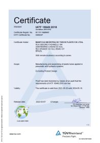Certificado IATF 16949