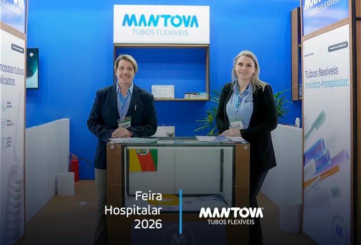 Mantova reforça protagonismo no setor da saúde durante a Hospitalar 2026