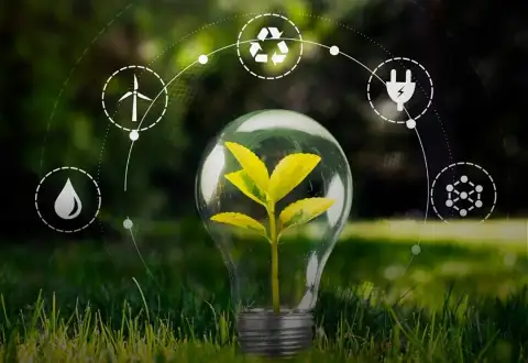 What happens to a material after it has fulfilled its purpose in an industrial operation?