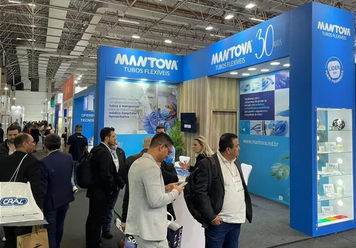 Mantova marca presença na Feira Hospitalar em São Paulo