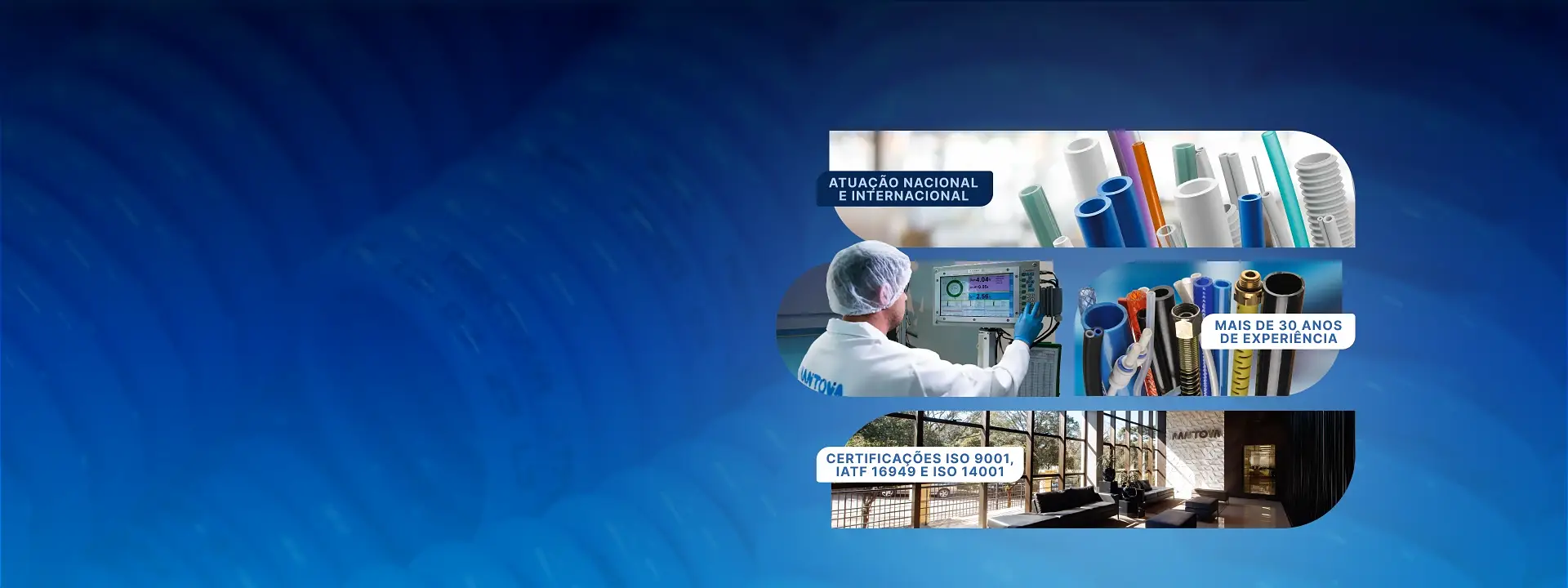 Soluções em tubos plásticos técnicos para aplicações críticas.