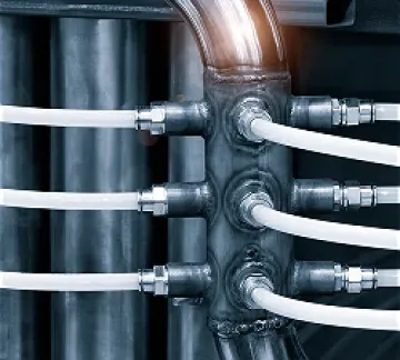 Flexible plastic tubing